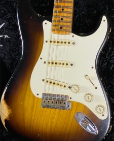 Fender Masterbuilt John Cruz 55 Stratocaster Relic 2 Tone Sunburst